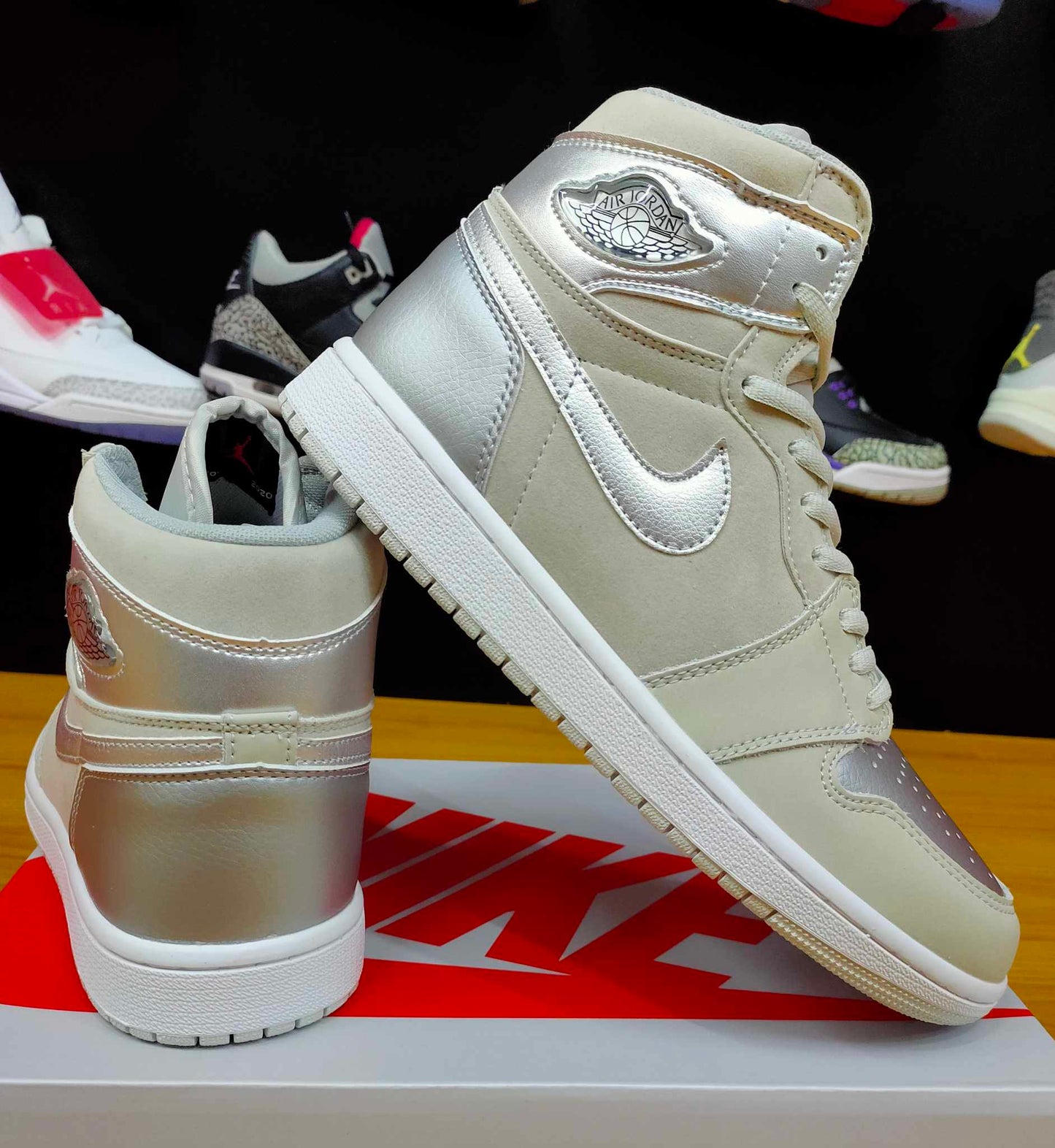 Jordan1 High Japan Neutral Grey