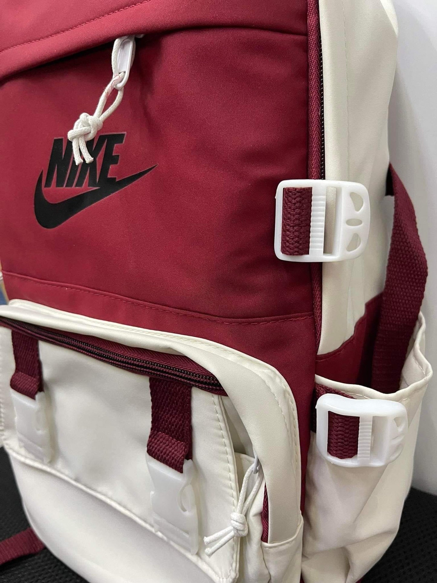 Nike Fashion Style Backpack Korean Design Red