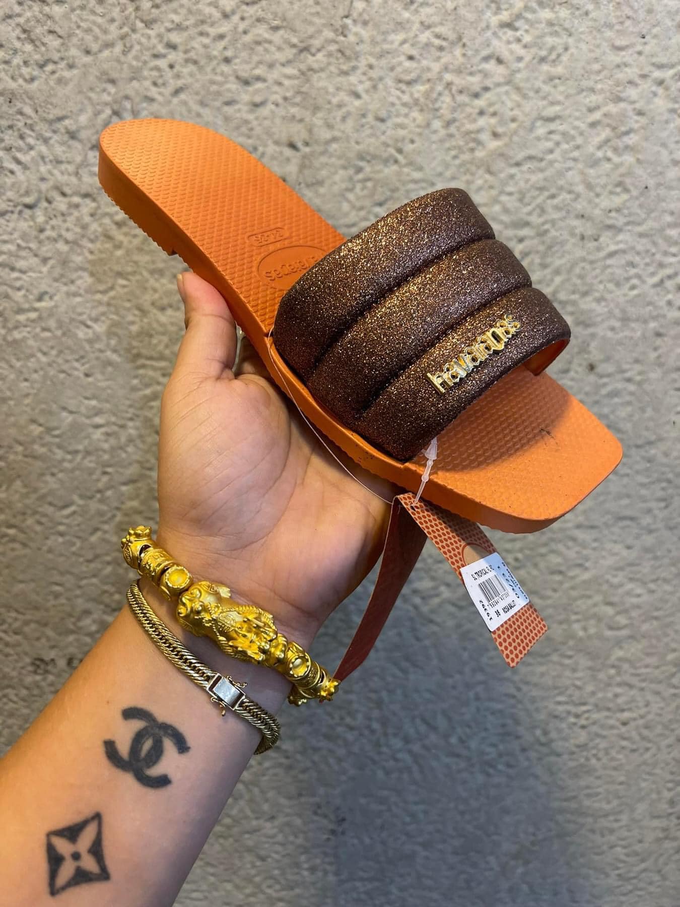 Square Glitter Havaianas