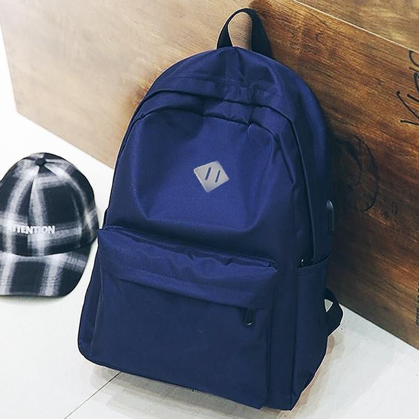 INVO Plain Unisex Backpack