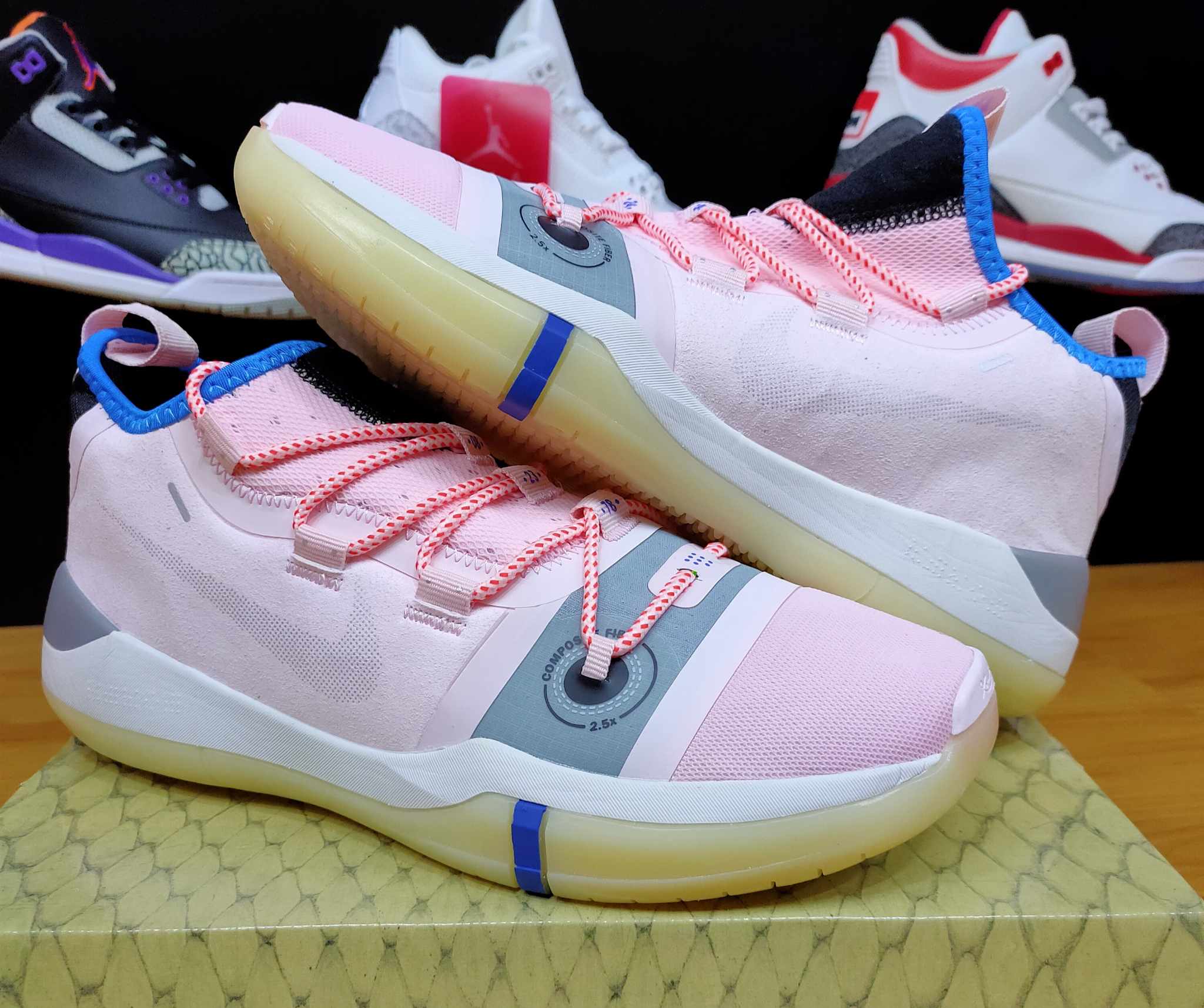 All on sale pink kobes