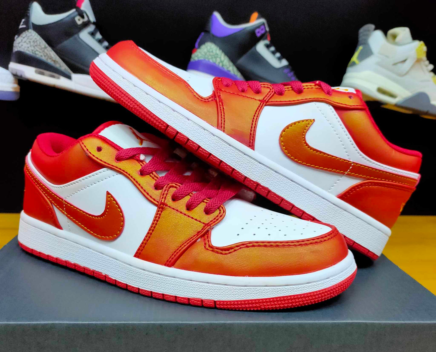 Jordan1Low "Fire"