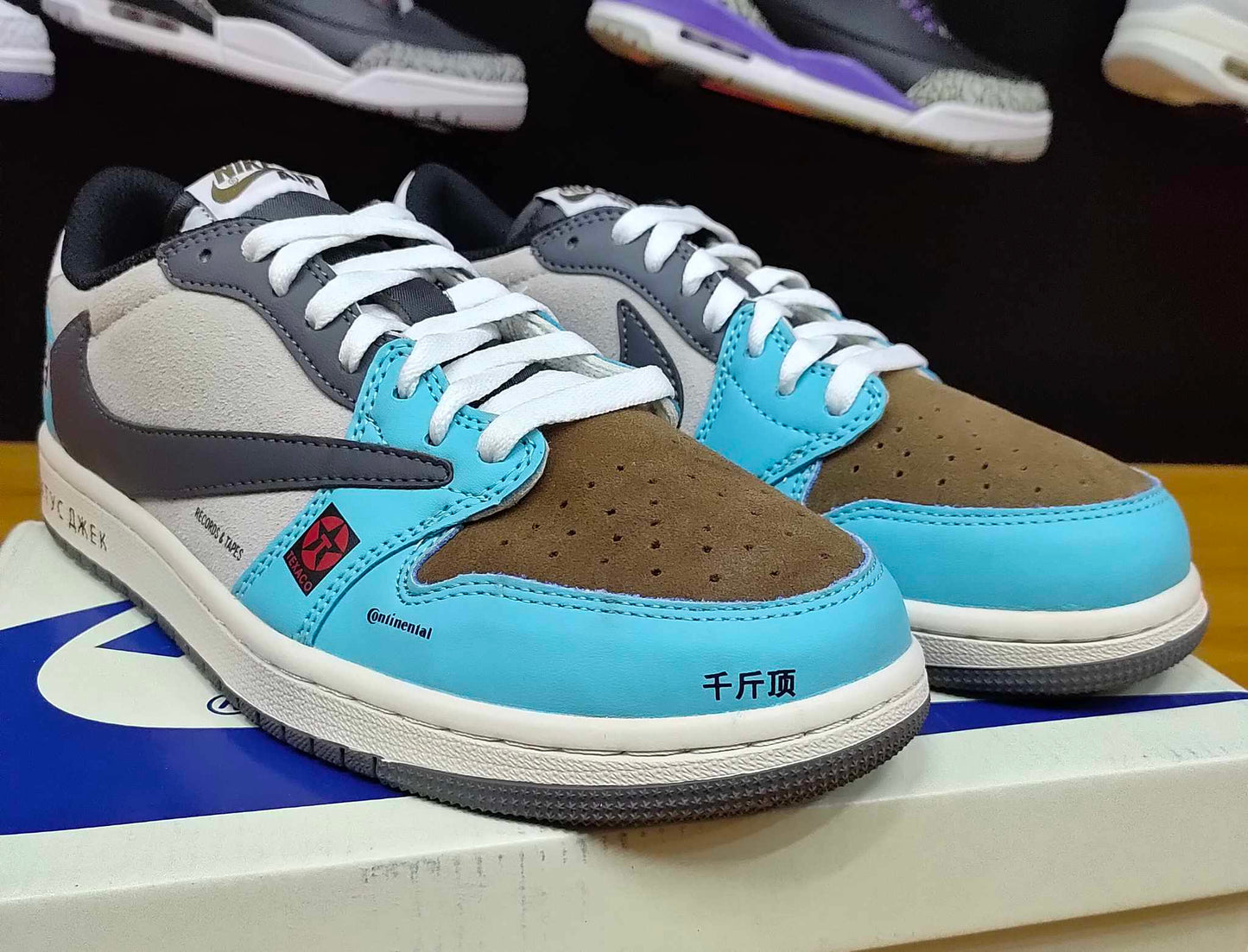 TravisScott x Jordan1Low "Jack1988BMW E30 M3"