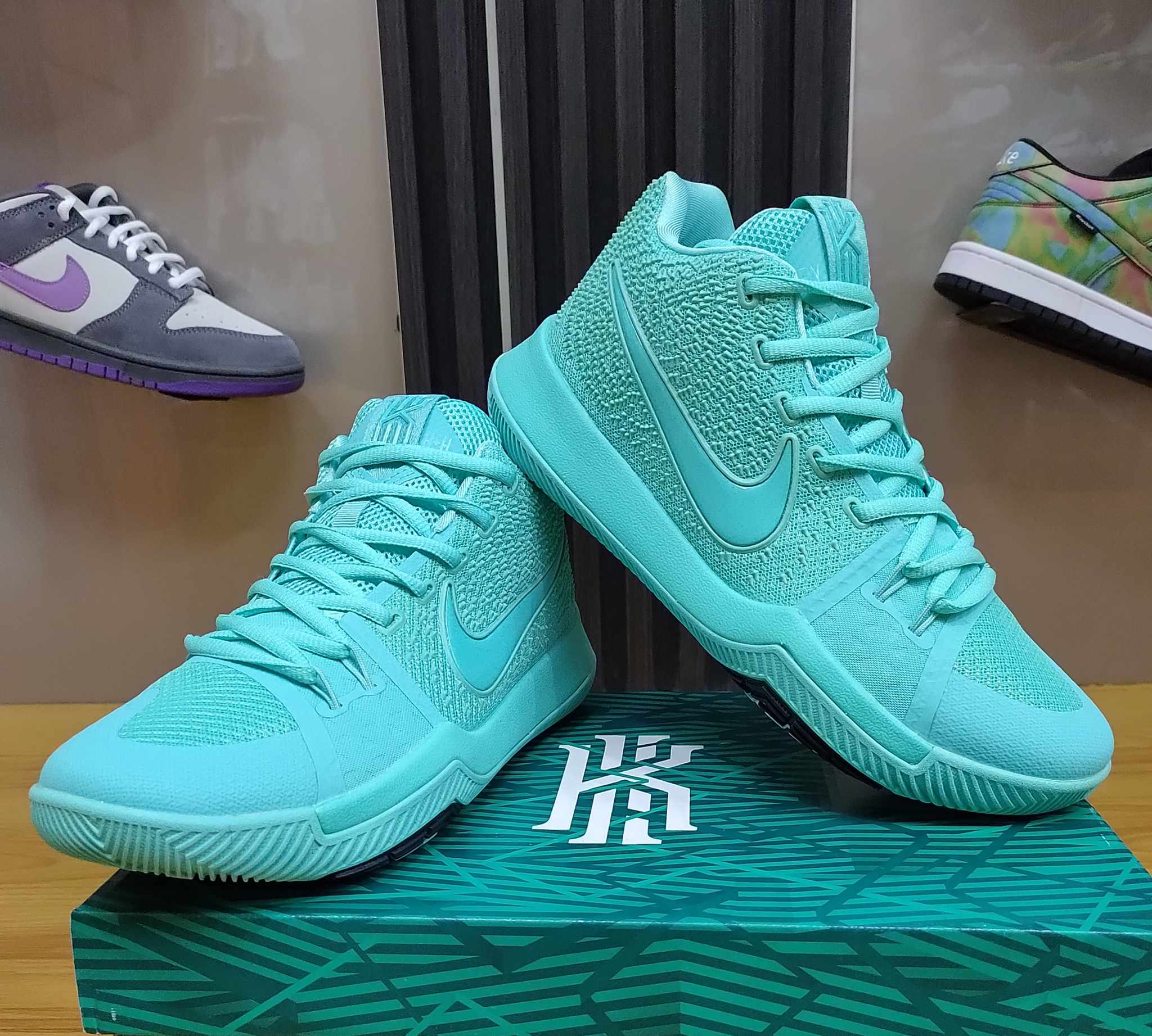 Kyrie 3 aqua outlet blue