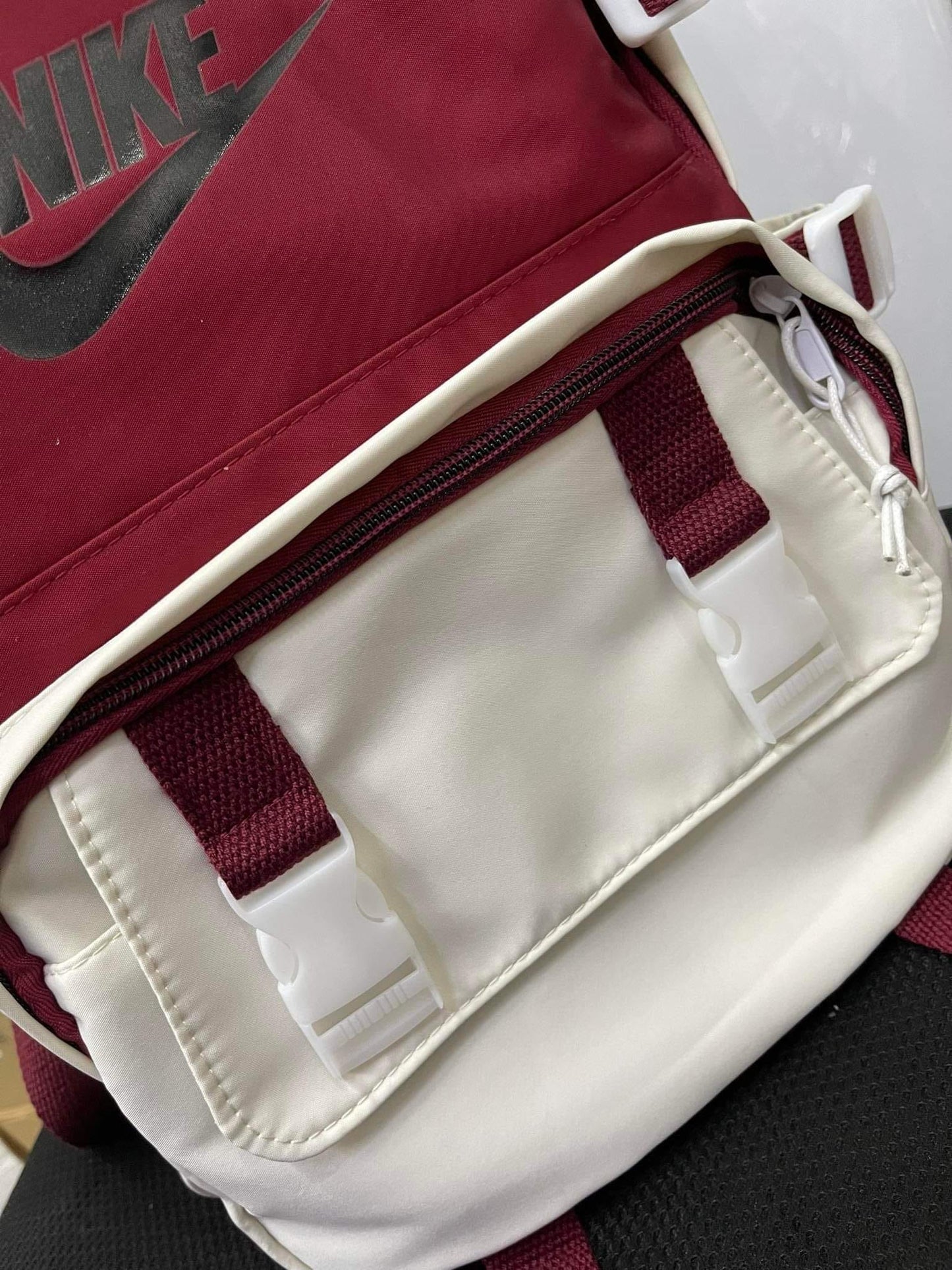 Nike Fashion Style Backpack Korean Design Red
