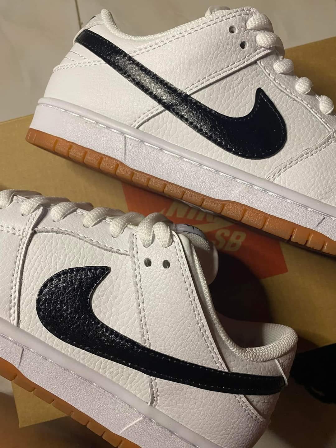 Nike sb cheap white gum sole