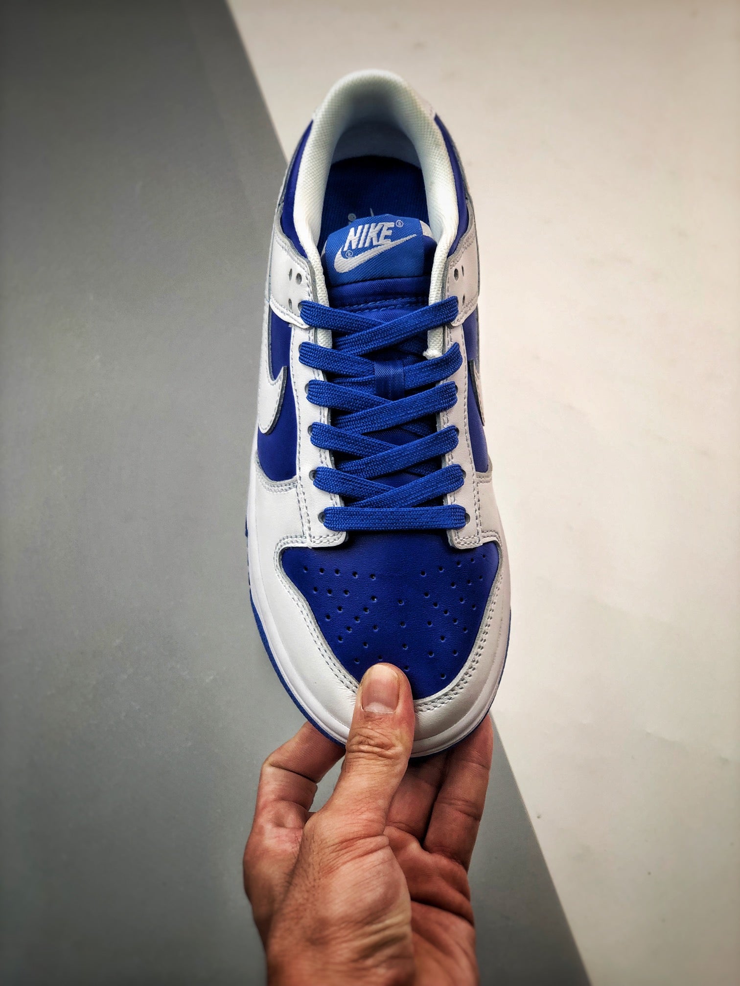 新作超歓迎Nike Dunk Low Racer Blue and White/Reverse Kentucky ナイキ ダンク ロー レーサーブルー ホワイト ケンタッキー 27.0cm