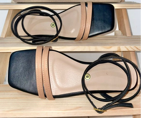 Serina Sandals (1 inch heels)
