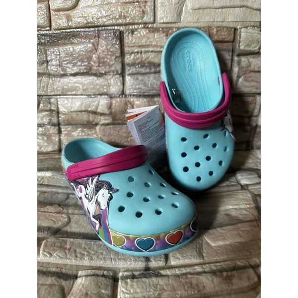 Crocs Kids Funlab/Clogs/Sandals/Shoes/Unicorn