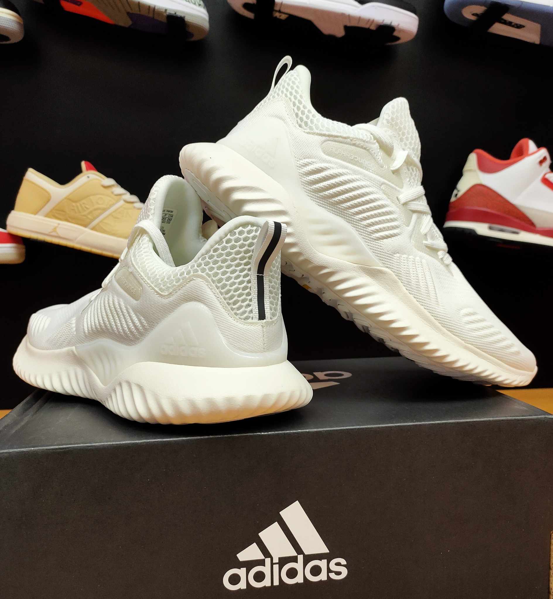 White deals alpha bounces