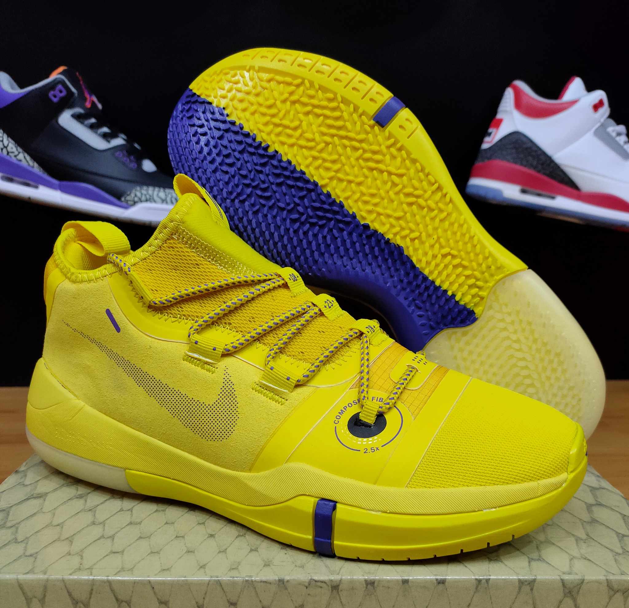 All shop yellow kobes