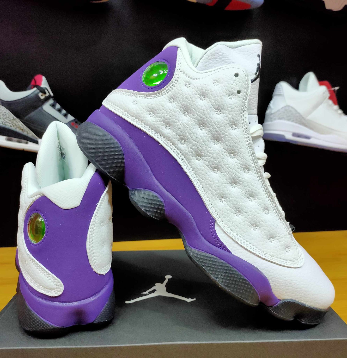 Jordan13 Retro "Lakers"