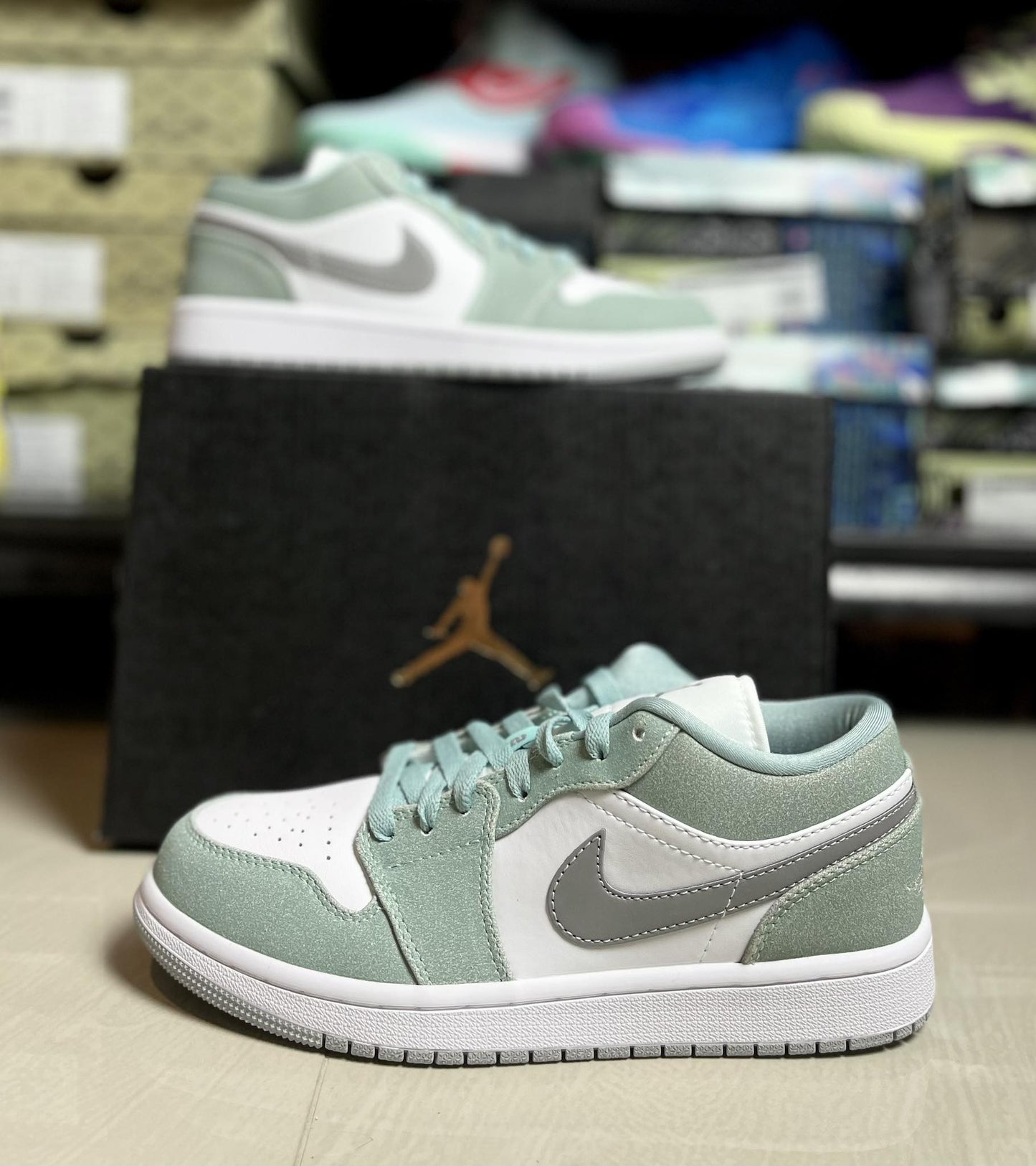Jordan1 low "Emerald Green"