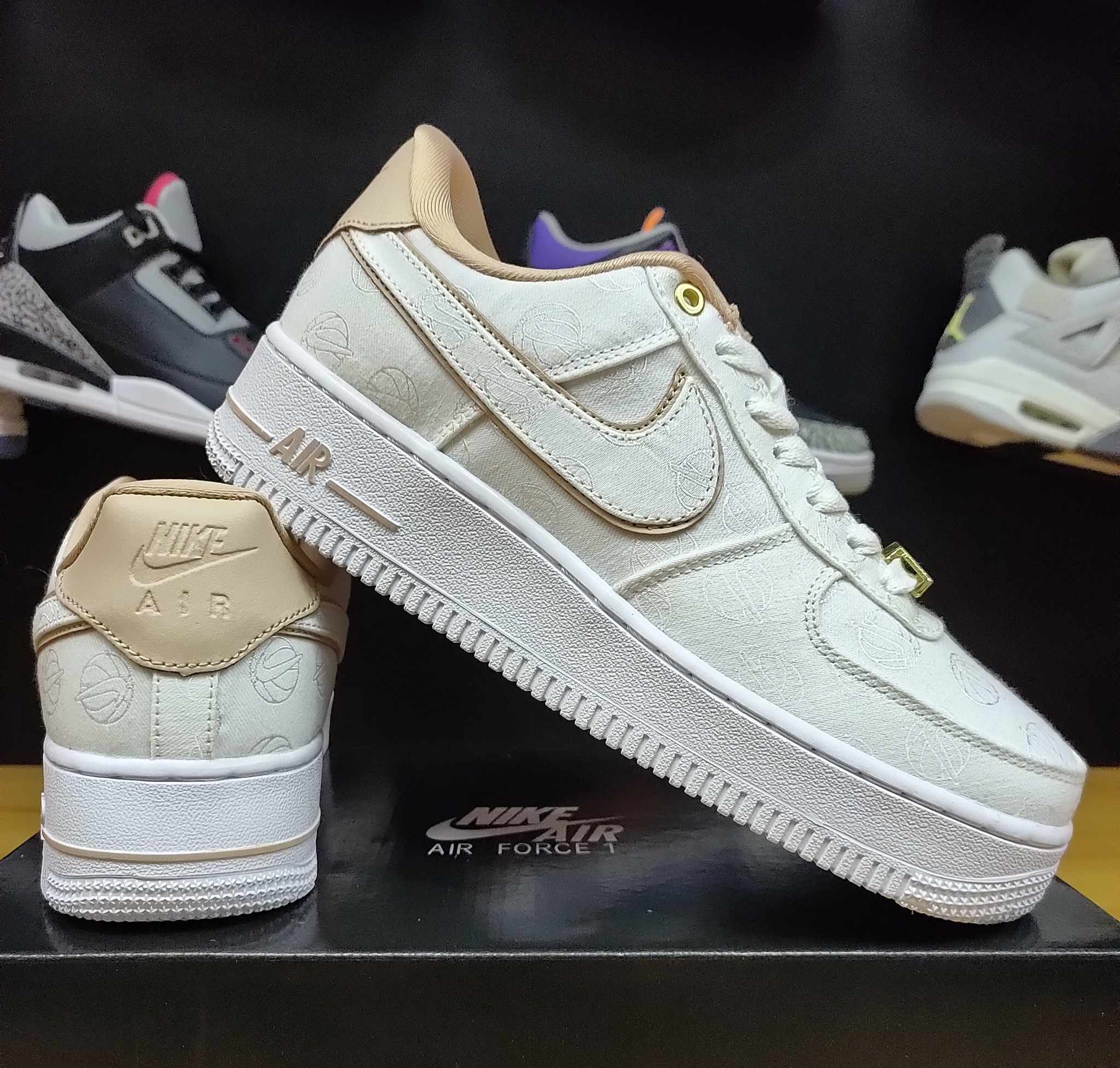 AF1 07 Lux White Sole Kicks PH