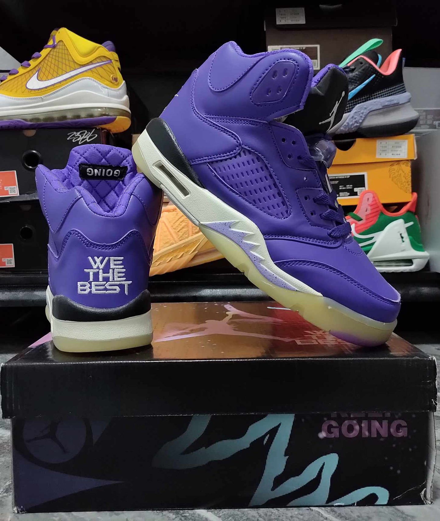 Jordan5 x DJ Khaled "Court Purple"