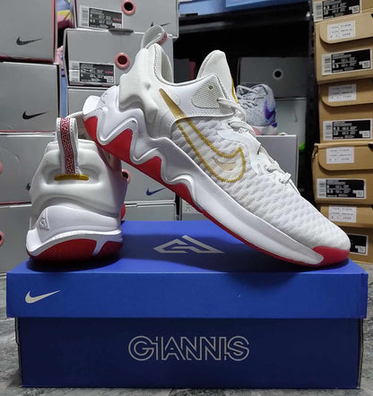 Giannis Immortality 1 "White Gold Red"