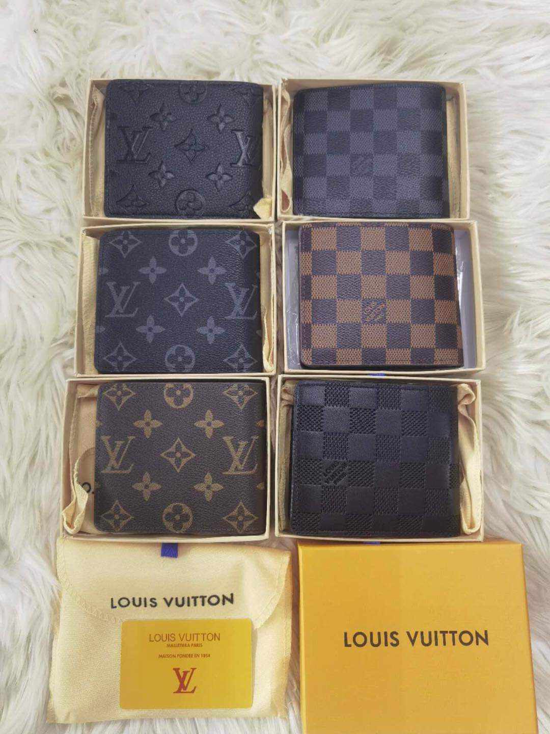 Men's wallet with box