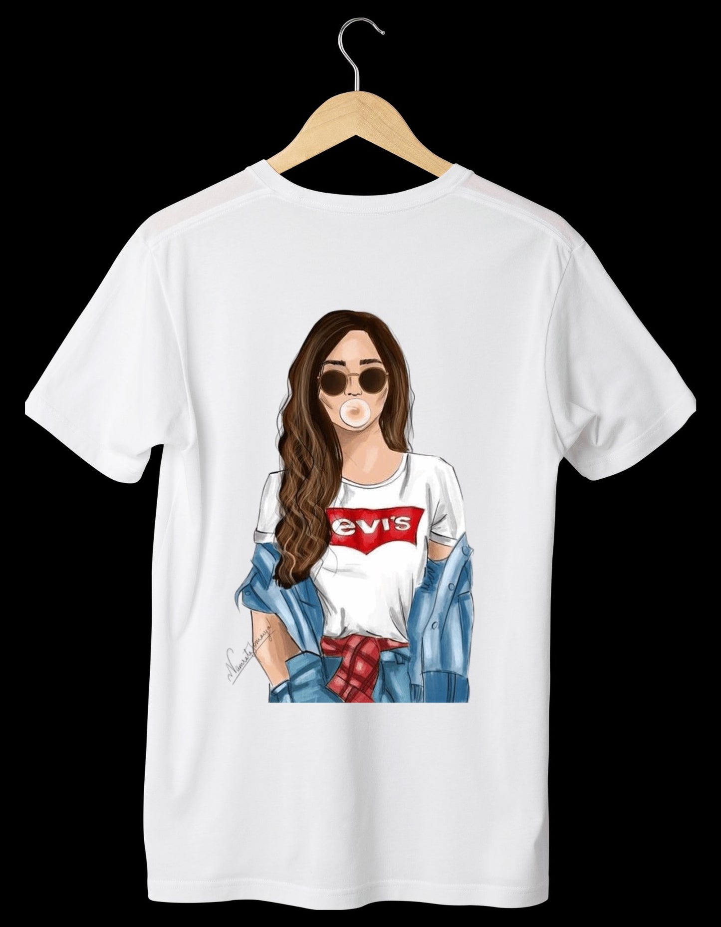 FOR HER Designed White T-Shirts